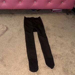 Black Fleece lined Tights